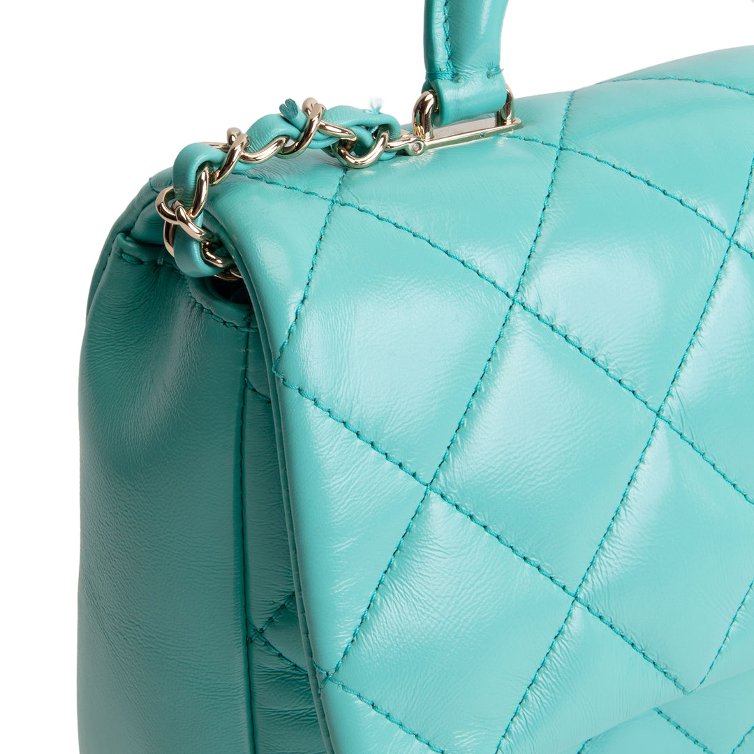 CHANEL Coco Trip Top Handle Flap Bag