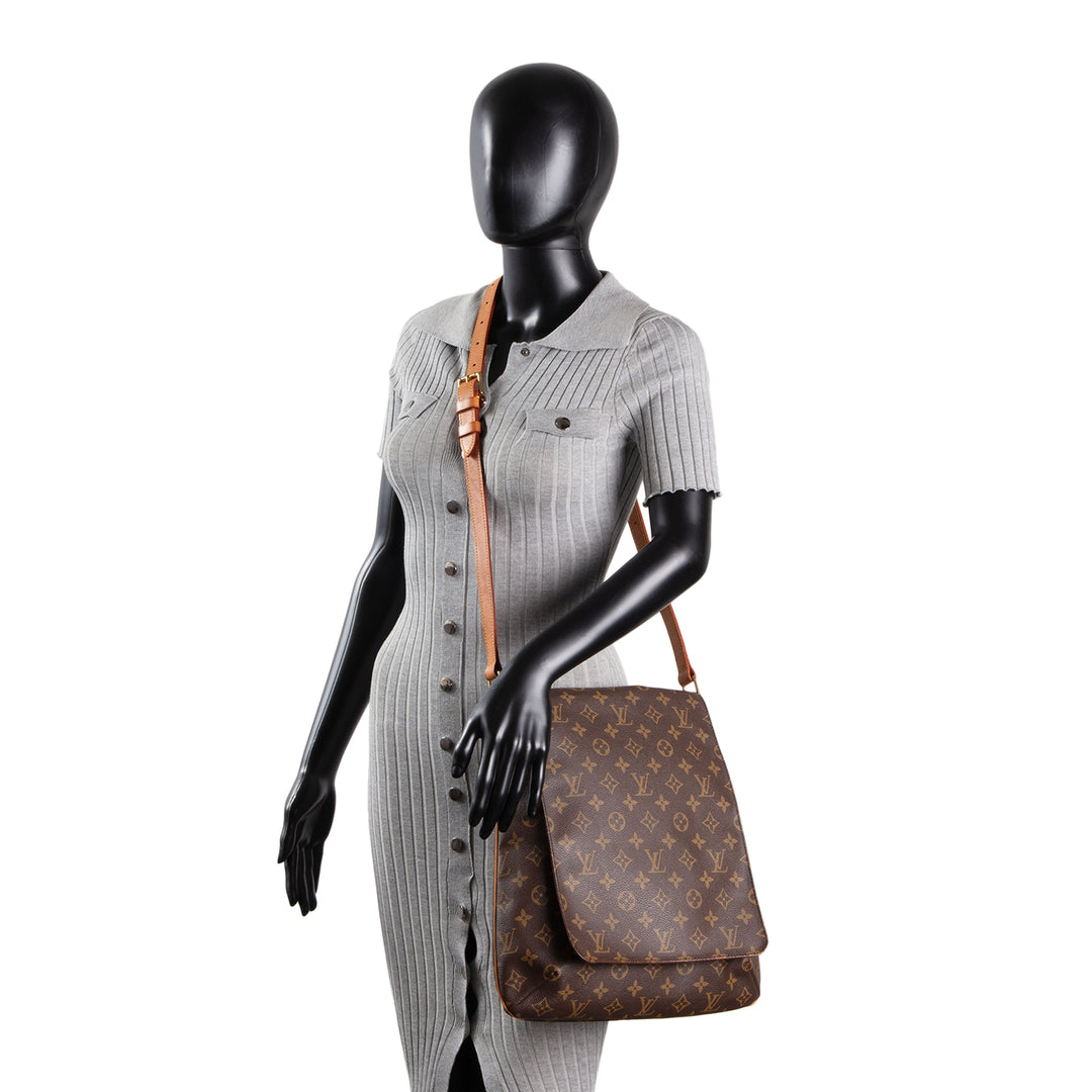 LOUIS VUITTON Vintage Musette Salsa Handbag GM - Monogram