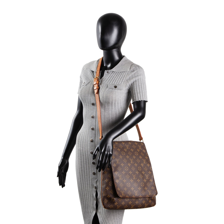 LOUIS VUITTON Vintage Musette Salsa Handbag GM - Monogram