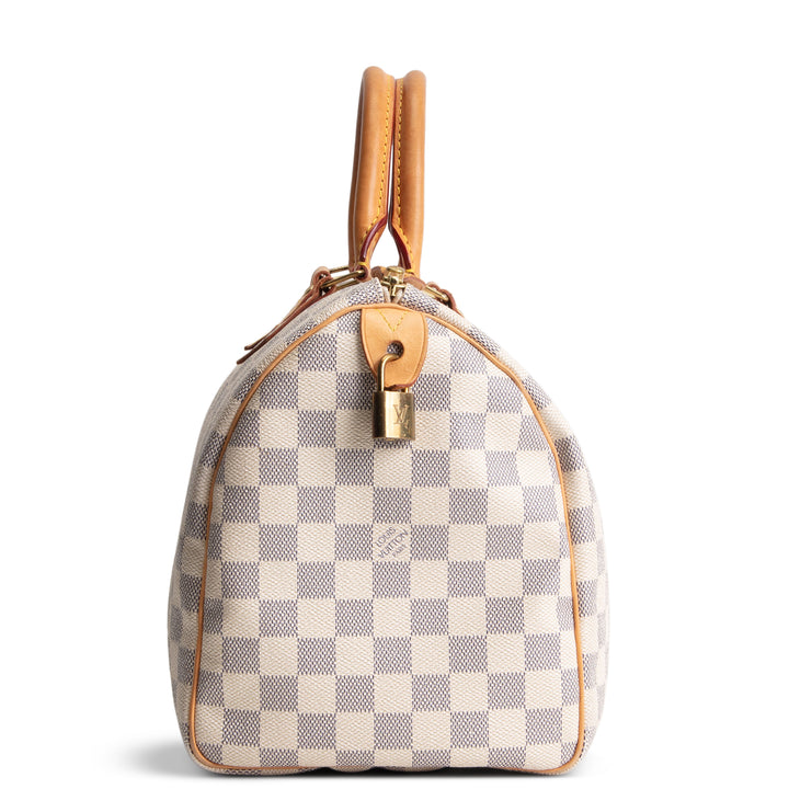 LOUIS VUITTON Speedy 30 Damier Azur OUTLET FINAL SALE