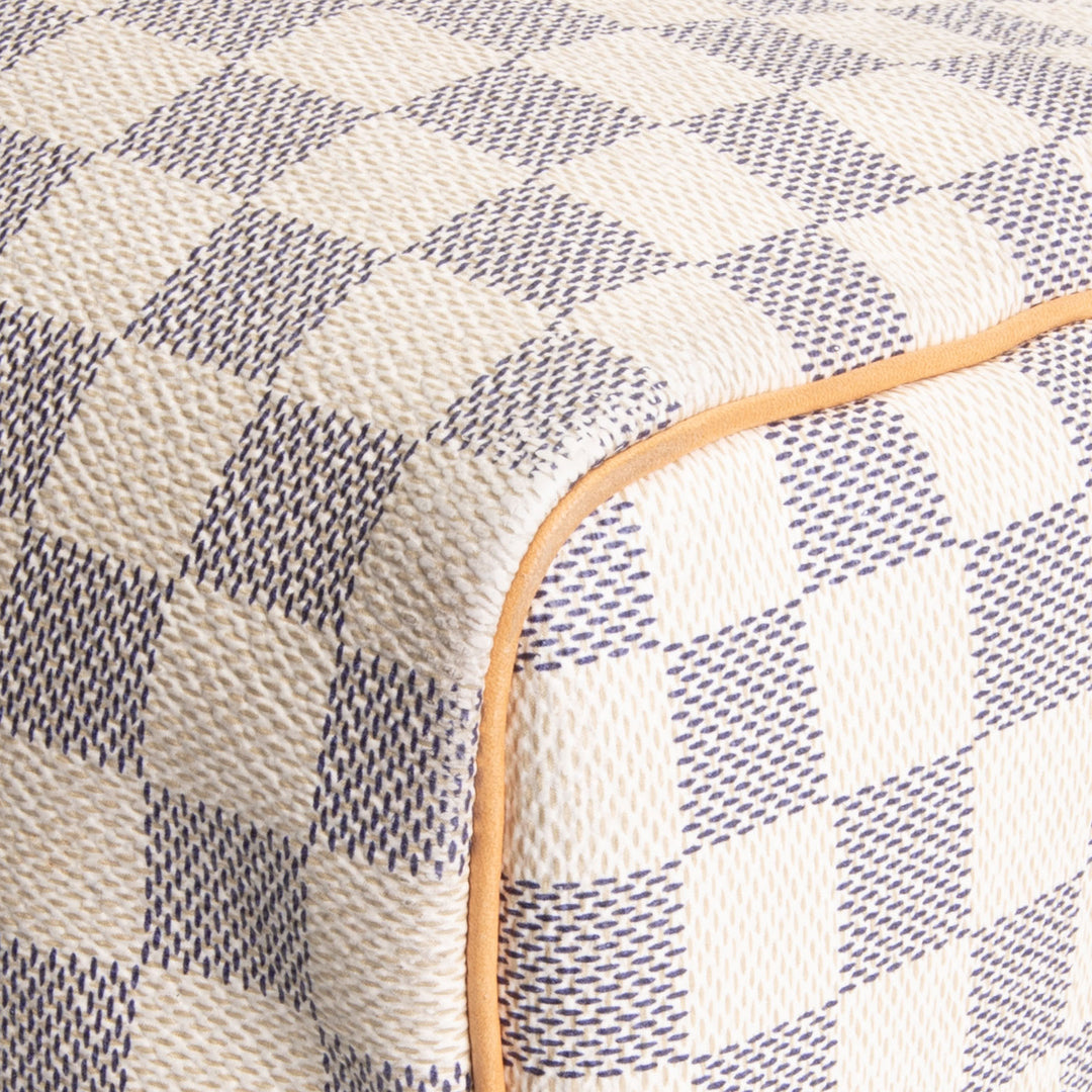 LOUIS VUITTON Speedy 30 Damier Azur OUTLET FINAL SALE