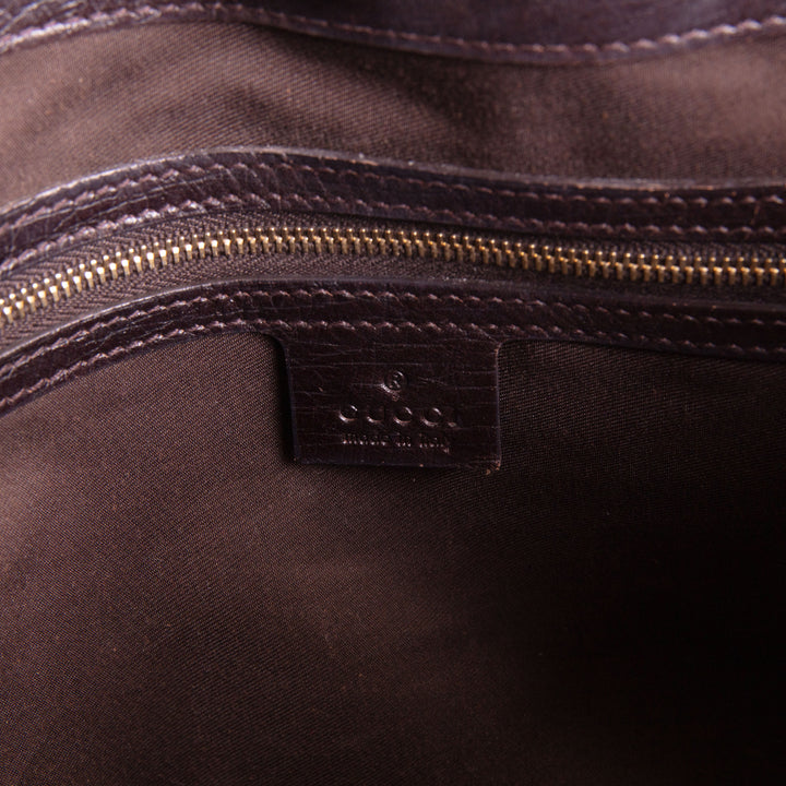 GUCCI GG Canvas Hasler Tote
