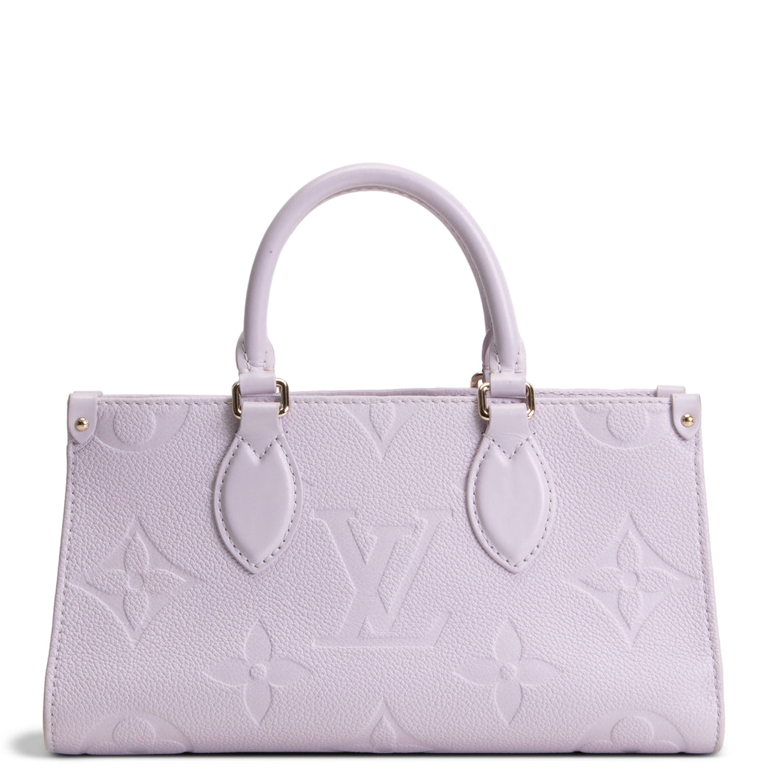 LOUIS VUITTON Empreinte Giant Monogram OnTheGo East West - Lavender