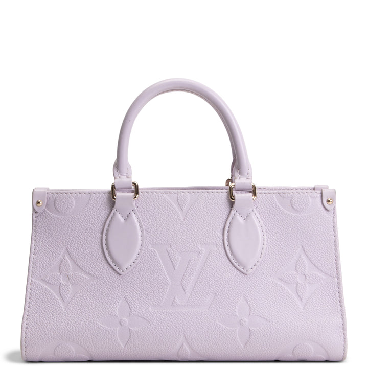 LOUIS VUITTON Empreinte Giant Monogram OnTheGo East West - Lavender
