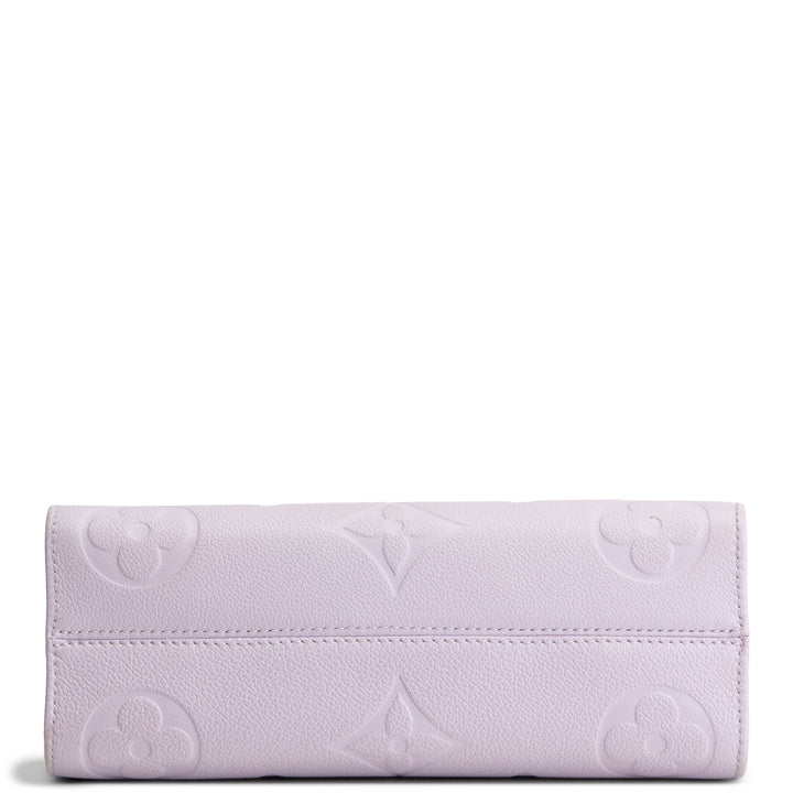 LOUIS VUITTON Empreinte Giant Monogram OnTheGo East West - Lavender