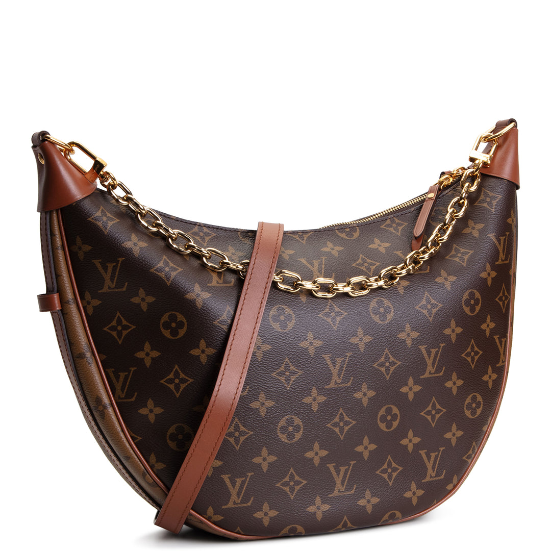 LOUIS VUITTON Loop Hobo Monogram Reverse w/ Pouch
