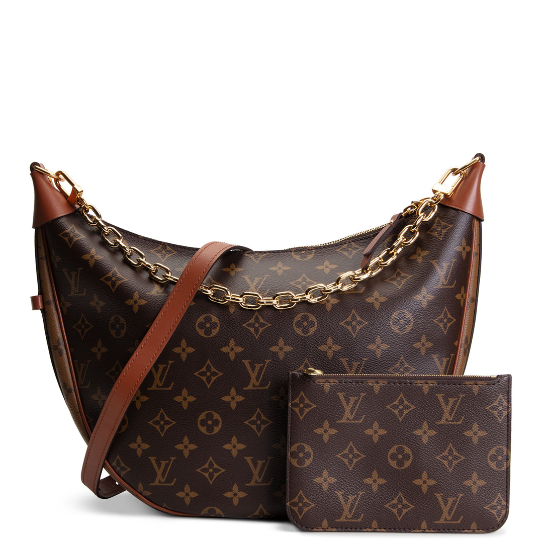 LOUIS VUITTON Loop Hobo Monogram Reverse w/ Pouch