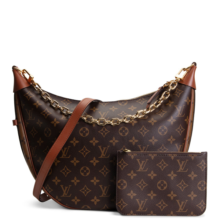 LOUIS VUITTON Loop Hobo Monogram Reverse w/ Pouch