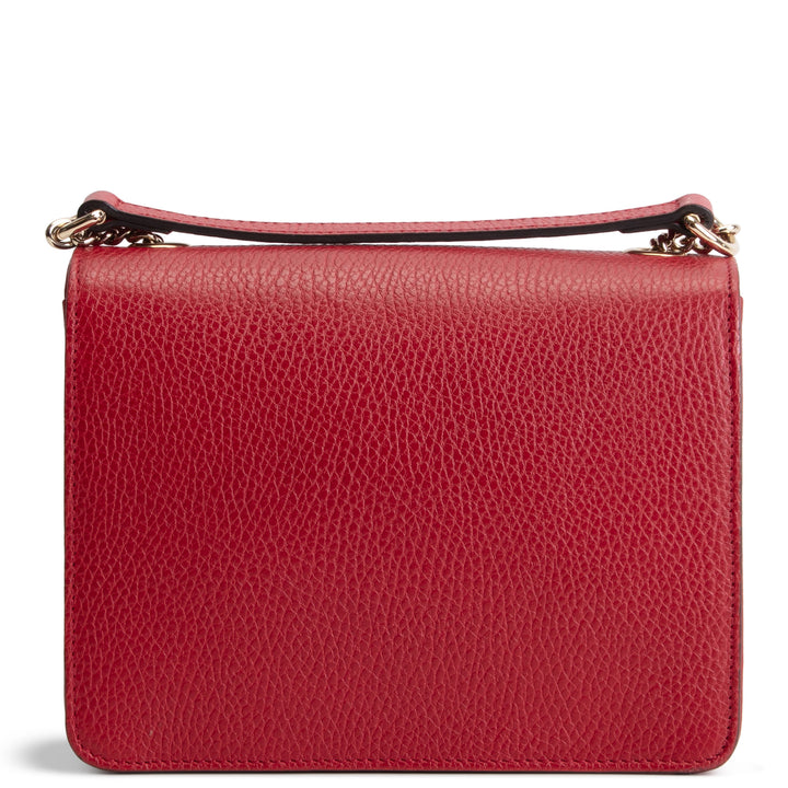 GUCCI Interlocking Dollar Crossbody - Red