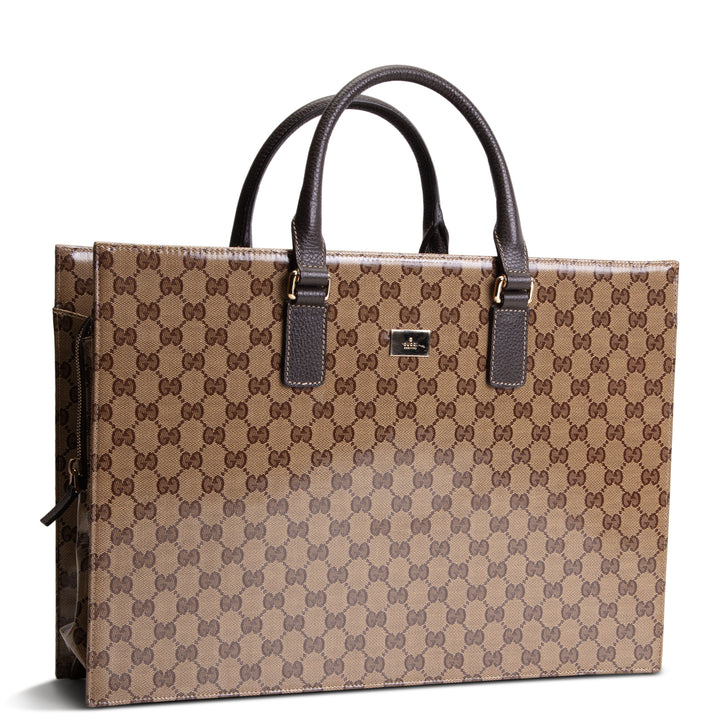 GUCCI GG Crystal Briefcase Tote - OUTLET FINAL SALE