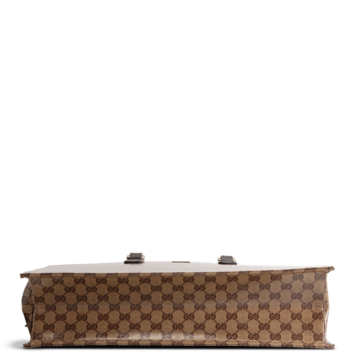 GUCCI GG Crystal Briefcase Tote - OUTLET FINAL SALE