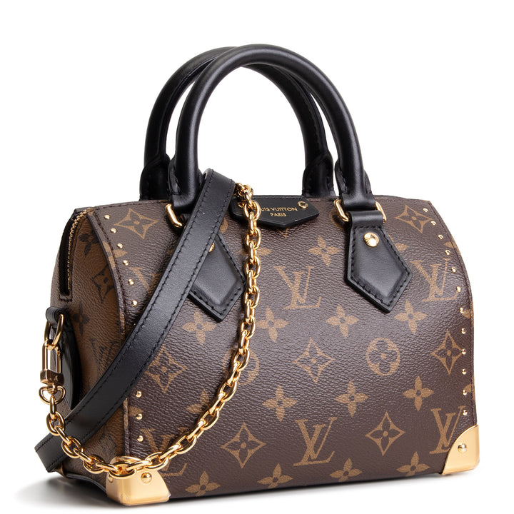 LOUIS VUITTON Speedy Trunk 20 Reverse Monogram