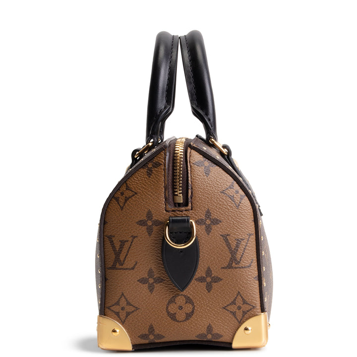 LOUIS VUITTON Speedy Trunk 20 Reverse Monogram