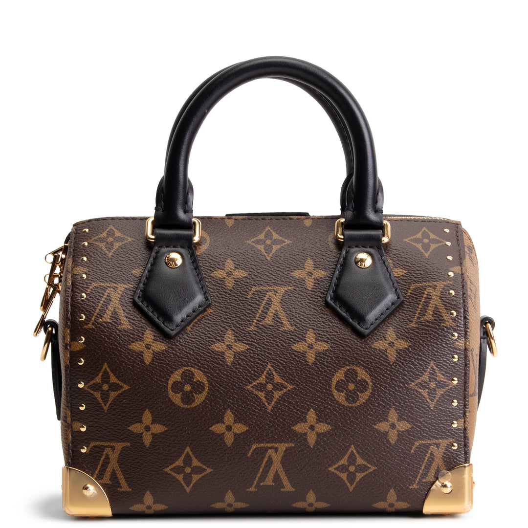 LOUIS VUITTON Speedy Trunk 20 Reverse Monogram