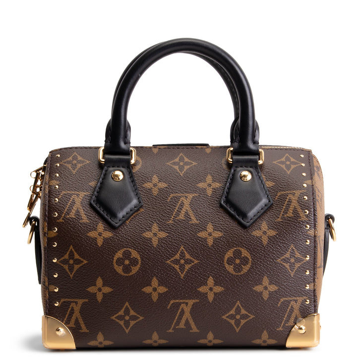 LOUIS VUITTON Speedy Trunk 20 Reverse Monogram