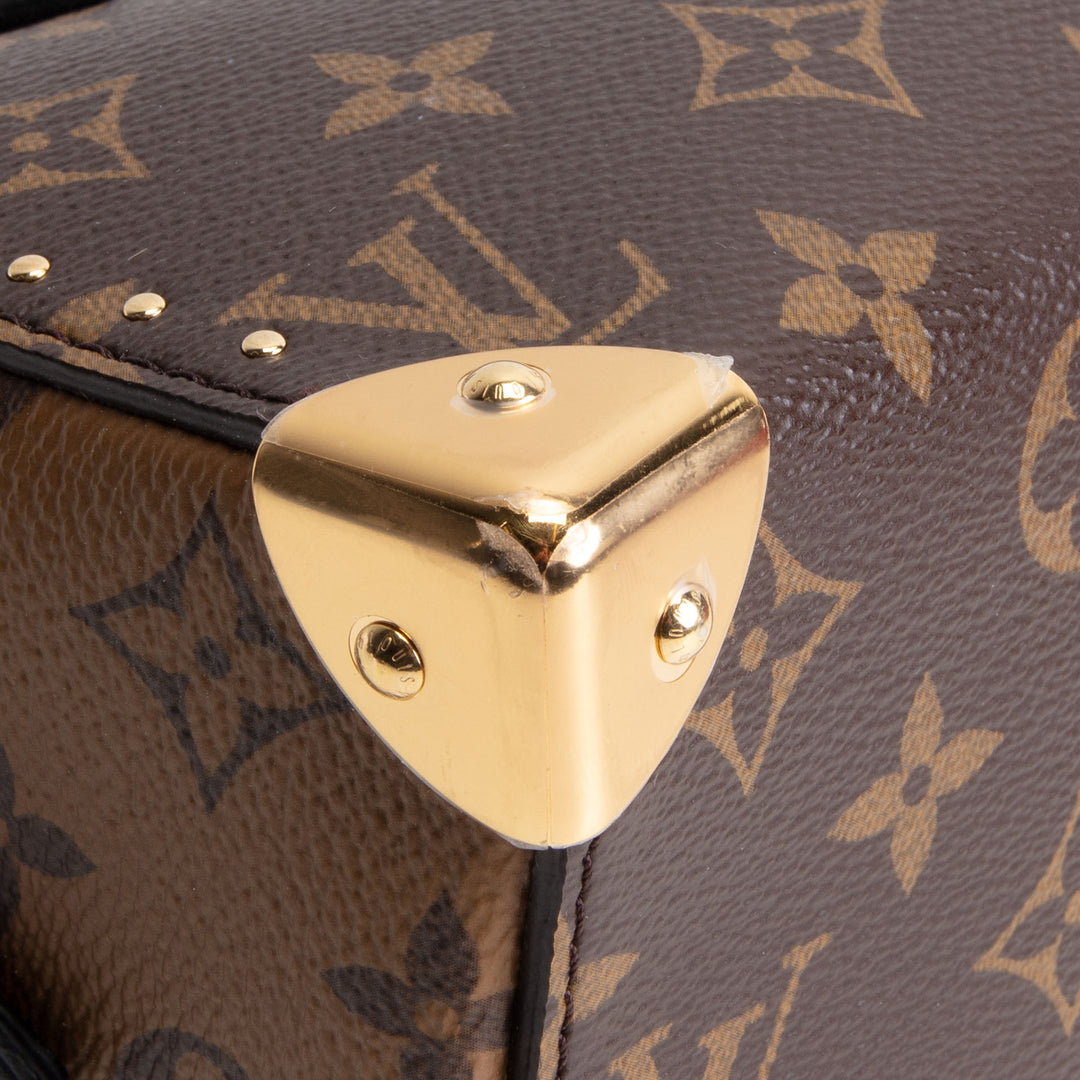 LOUIS VUITTON Speedy Trunk 20 Reverse Monogram