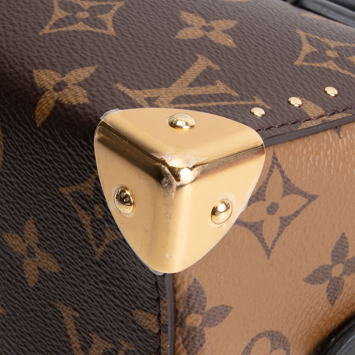 LOUIS VUITTON Speedy Trunk 20 Reverse Monogram