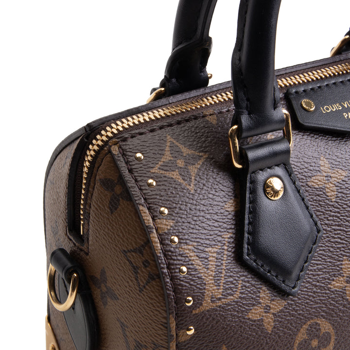LOUIS VUITTON Speedy Trunk 20 Reverse Monogram