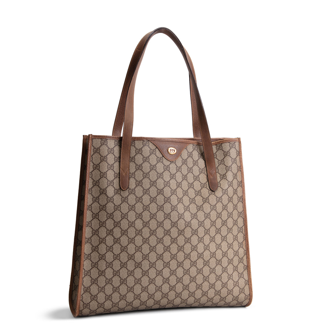 GUCCI GG Supreme Vintage Tote OUTLET FINAL SALE