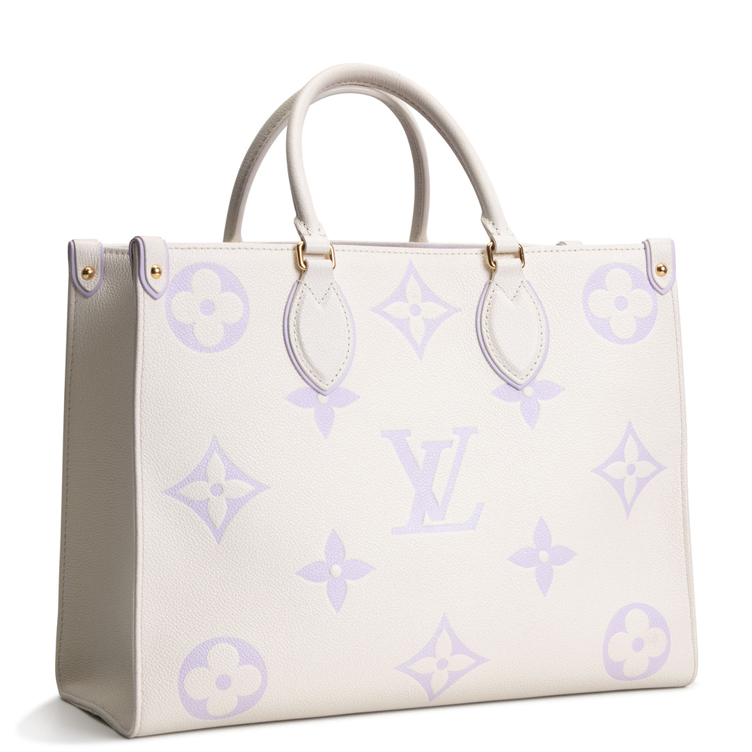 LOUIS VUITTON OnTheGo MM - Latte Bubble Tea