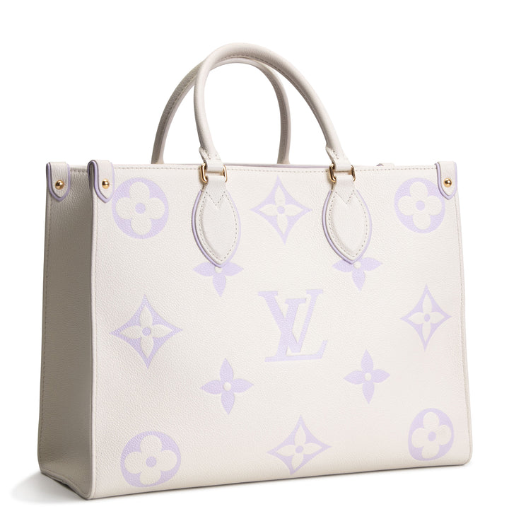 LOUIS VUITTON OnTheGo MM - Latte Bubble Tea