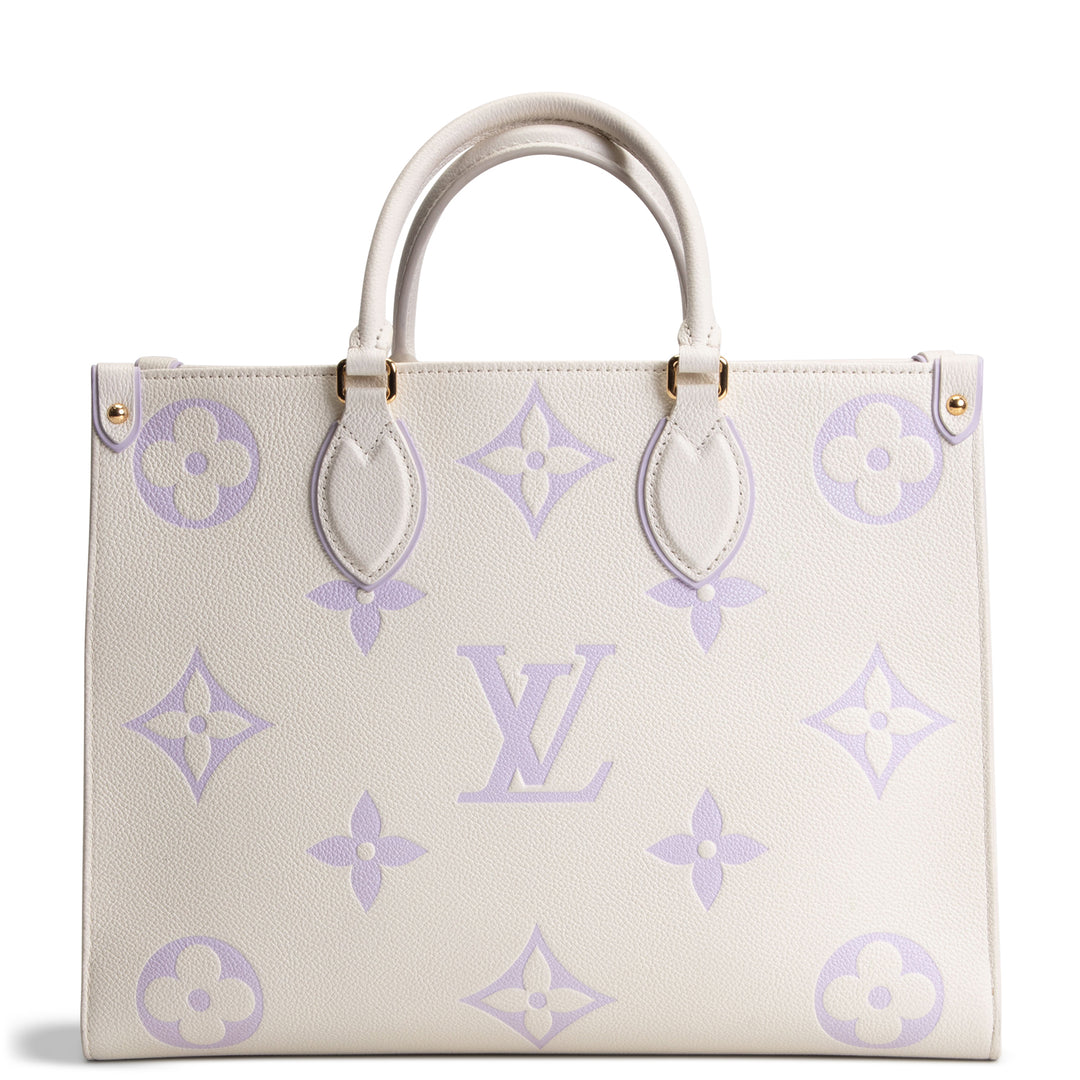 LOUIS VUITTON OnTheGo MM - Latte Bubble Tea