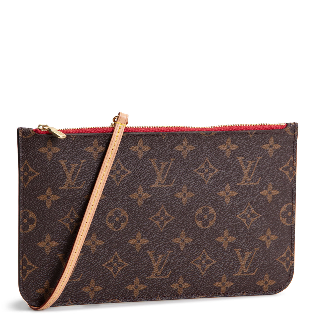 LOUIS VUITTON Neverfull Pouch Monogram