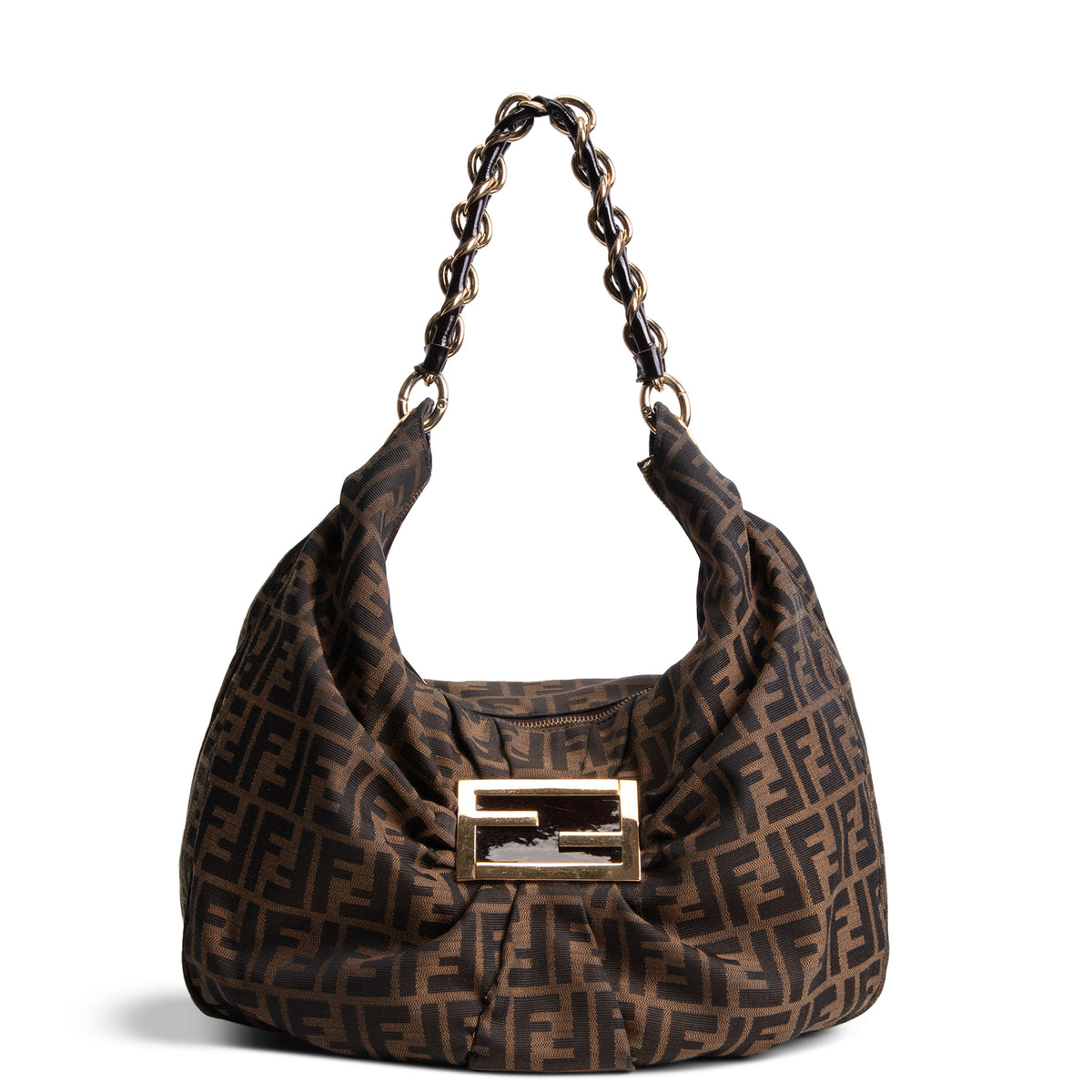 FENDI Zucca Mia Hobo