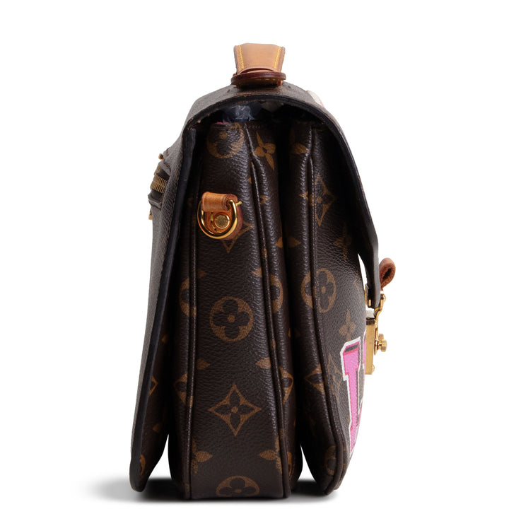 LOUIS VUITTON Monogram Pochette Metis Travel Patches OUTLET FINAL SALE
