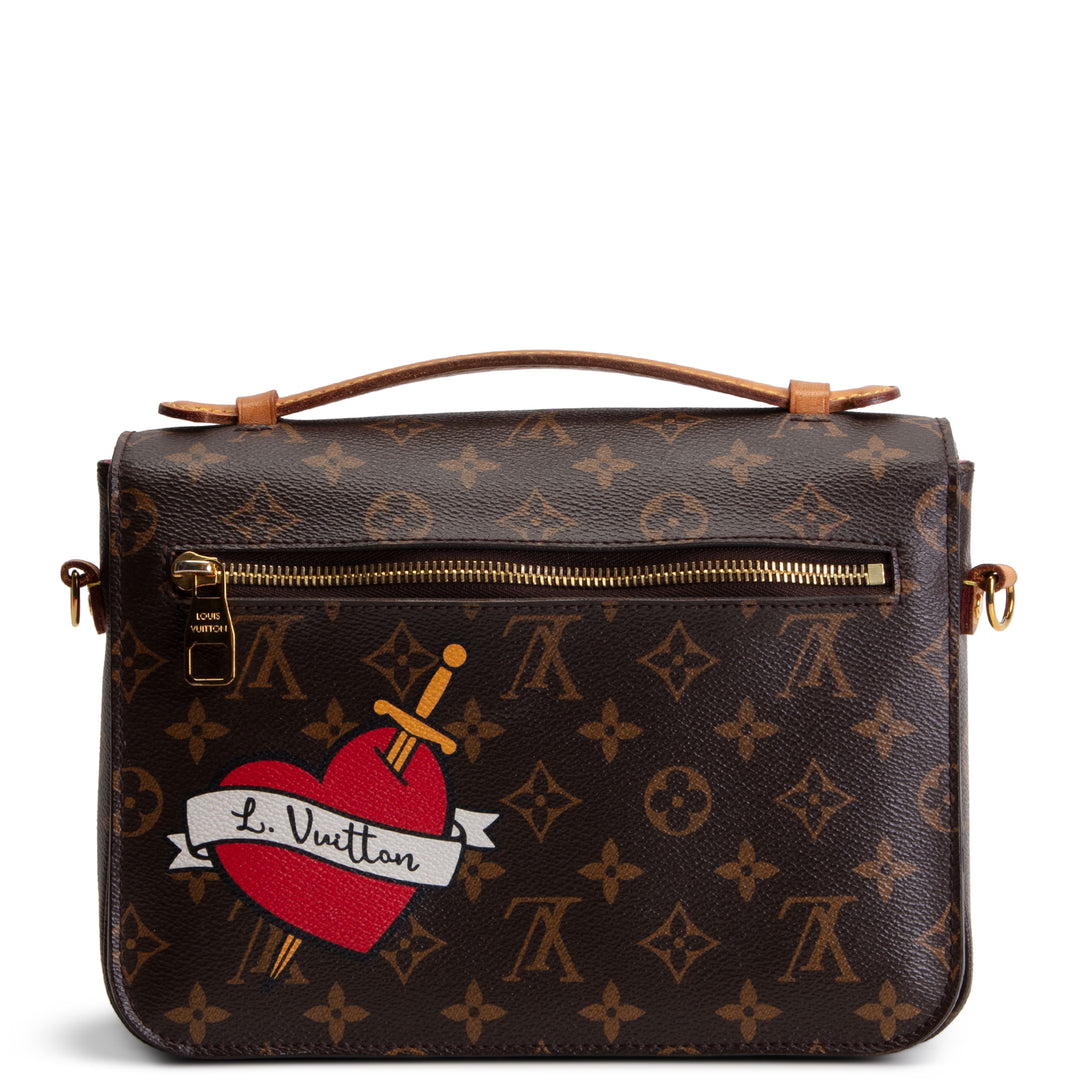 LOUIS VUITTON Monogram Pochette Metis Travel Patches OUTLET FINAL SALE