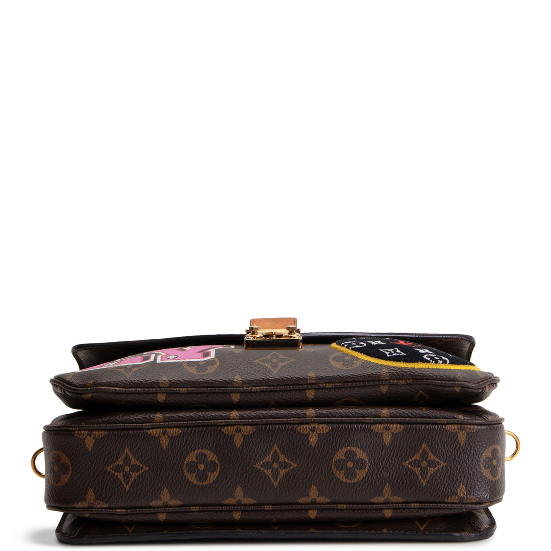 LOUIS VUITTON Monogram Pochette Metis Travel Patches OUTLET FINAL SALE