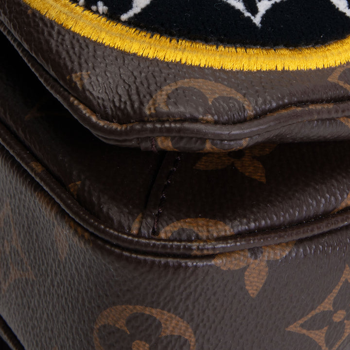 LOUIS VUITTON Monogram Pochette Metis Travel Patches OUTLET FINAL SALE