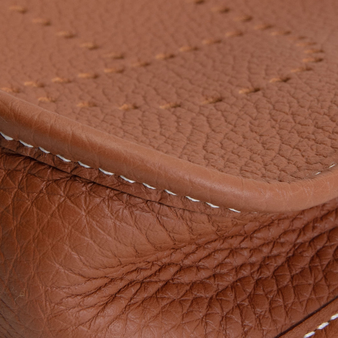 HERMES Evelyne TPM Clemence - Gold w/ Gold Hardware
