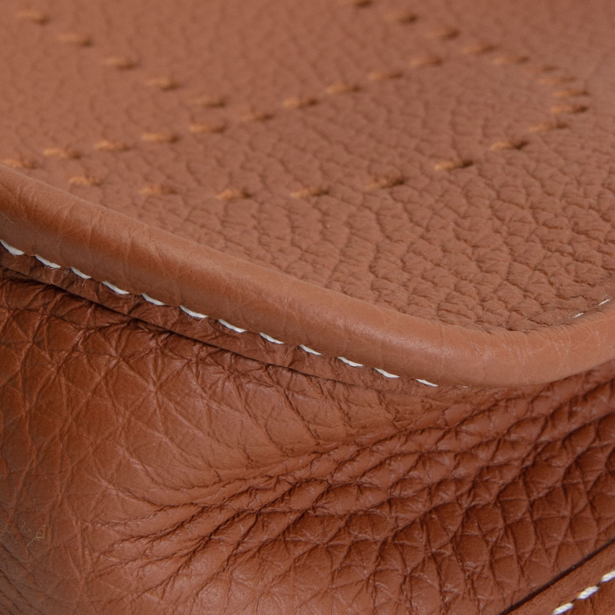 HERMES Evelyne TPM Clemence - Gold w/ Gold Hardware
