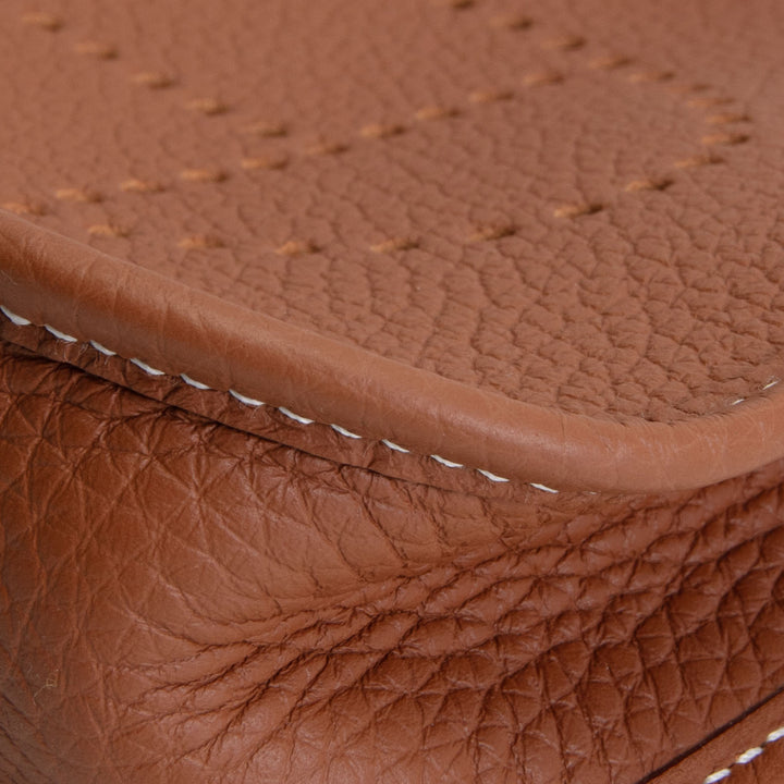 HERMES Evelyne TPM Clemence - Gold w/ Gold Hardware