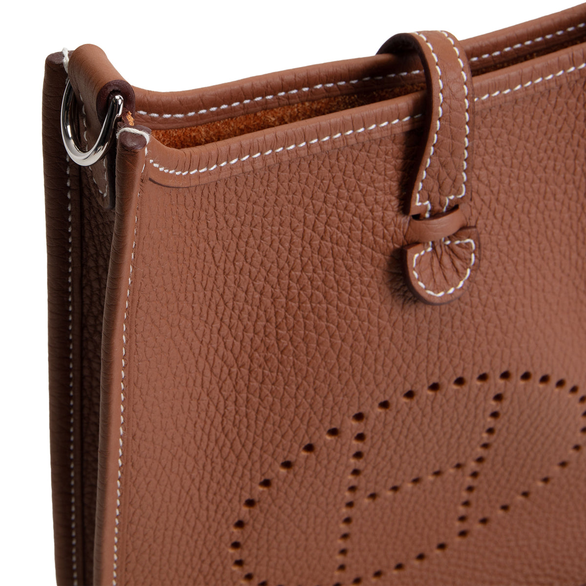 HERMES Evelyne TPM Clemence - Gold w/ Gold Hardware