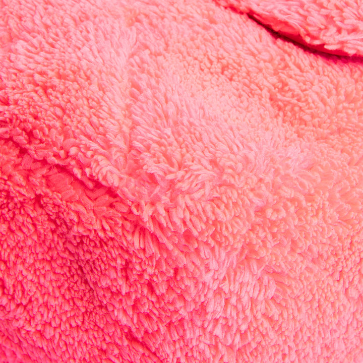 CHANEL Quilted Terry Cloth CoCo Beach Medium - Neon Pink OUTLET FINAL SALE