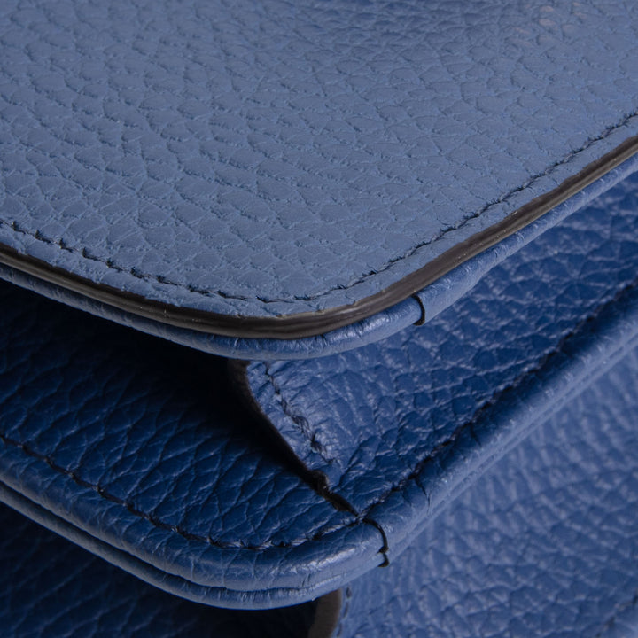 GUCCI Interlocking Dollar Crossbody - Blue