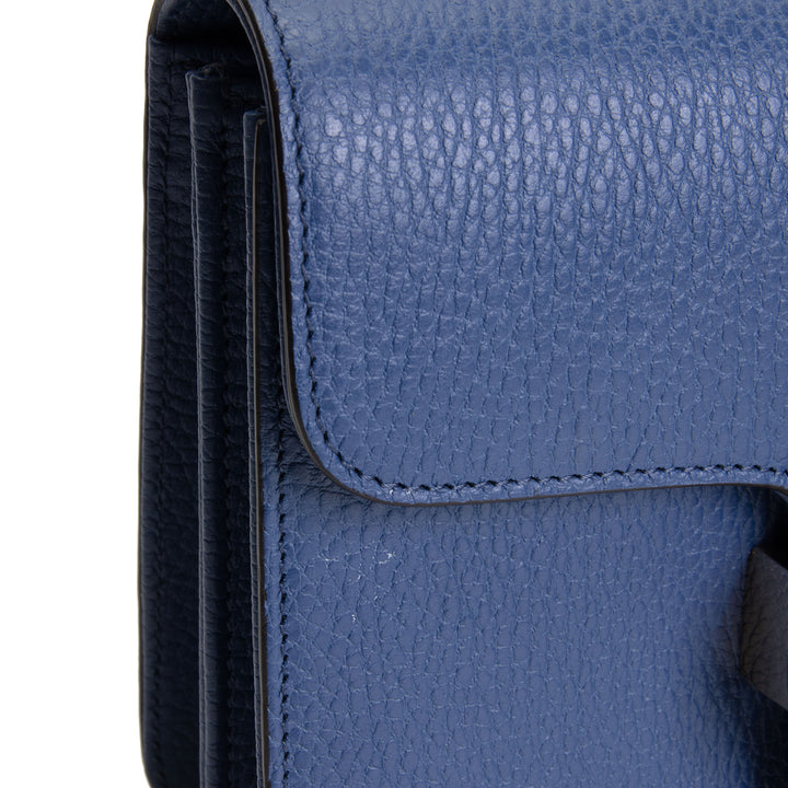 GUCCI Interlocking Dollar Crossbody - Blue