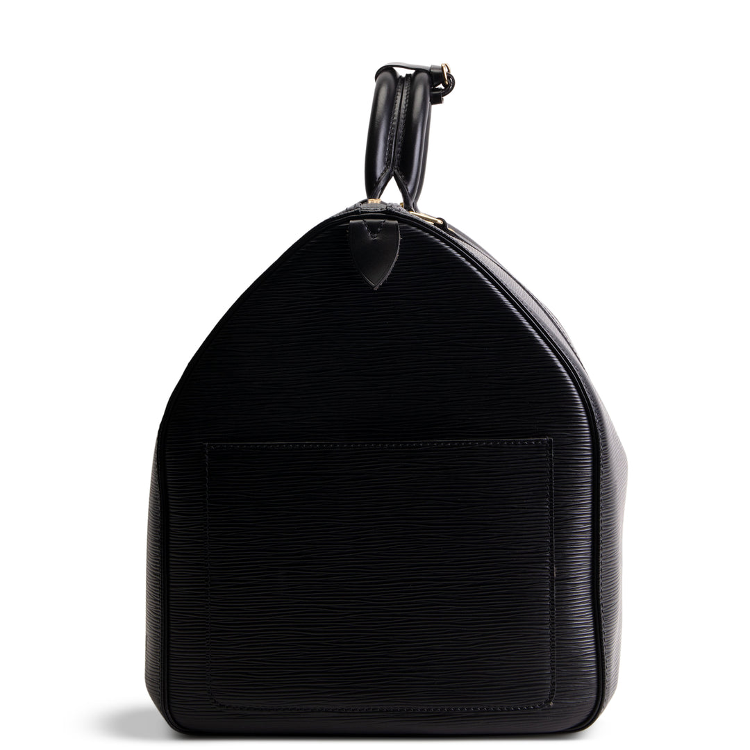 LOUIS VUITTON Epi Leather Keepall 55- Black