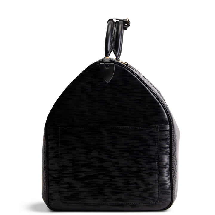 LOUIS VUITTON Epi Leather Keepall 55- Black