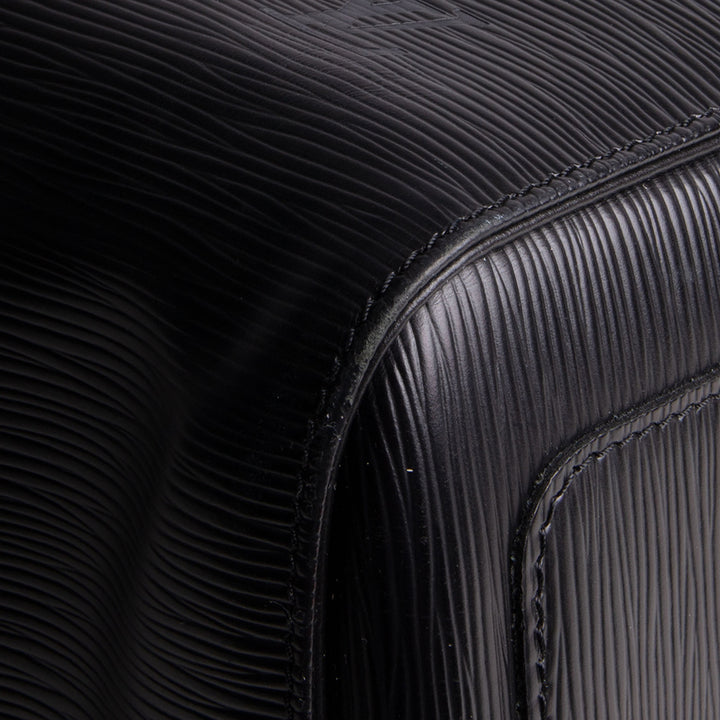 LOUIS VUITTON Epi Leather Keepall 55- Black