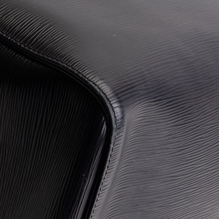 LOUIS VUITTON Epi Leather Keepall 55- Black