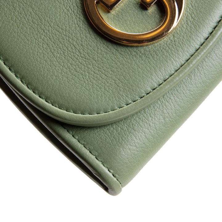 GUCCI Blondie Chain Wallet - Medium