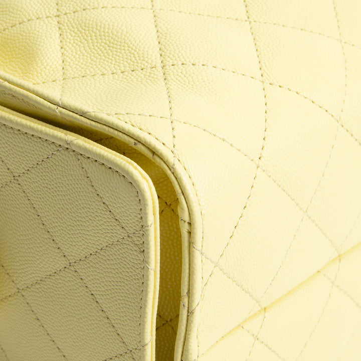 CHANEL Caviar 25 Hobo - Yellow
