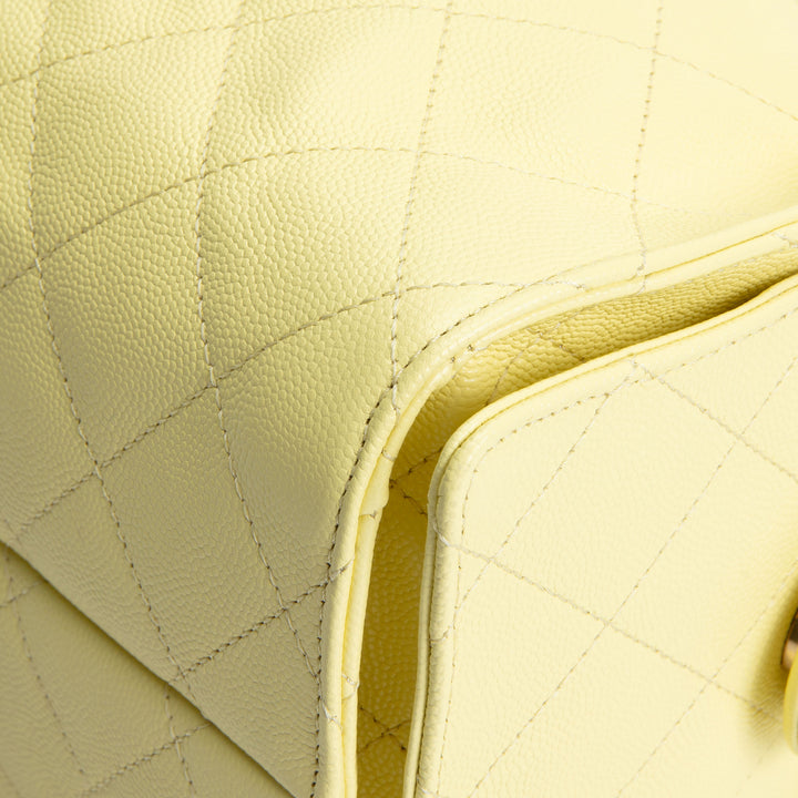 CHANEL Caviar 25 Hobo - Yellow