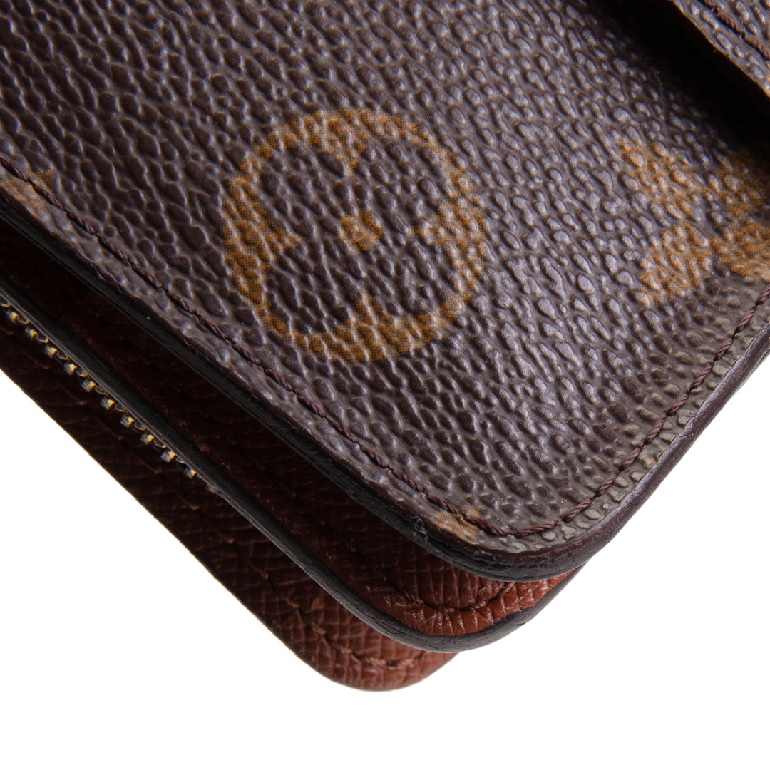 LOUIS VUITTON Vintage Monogram Bifold Compact Wallet - OUTLET FINAL SALE