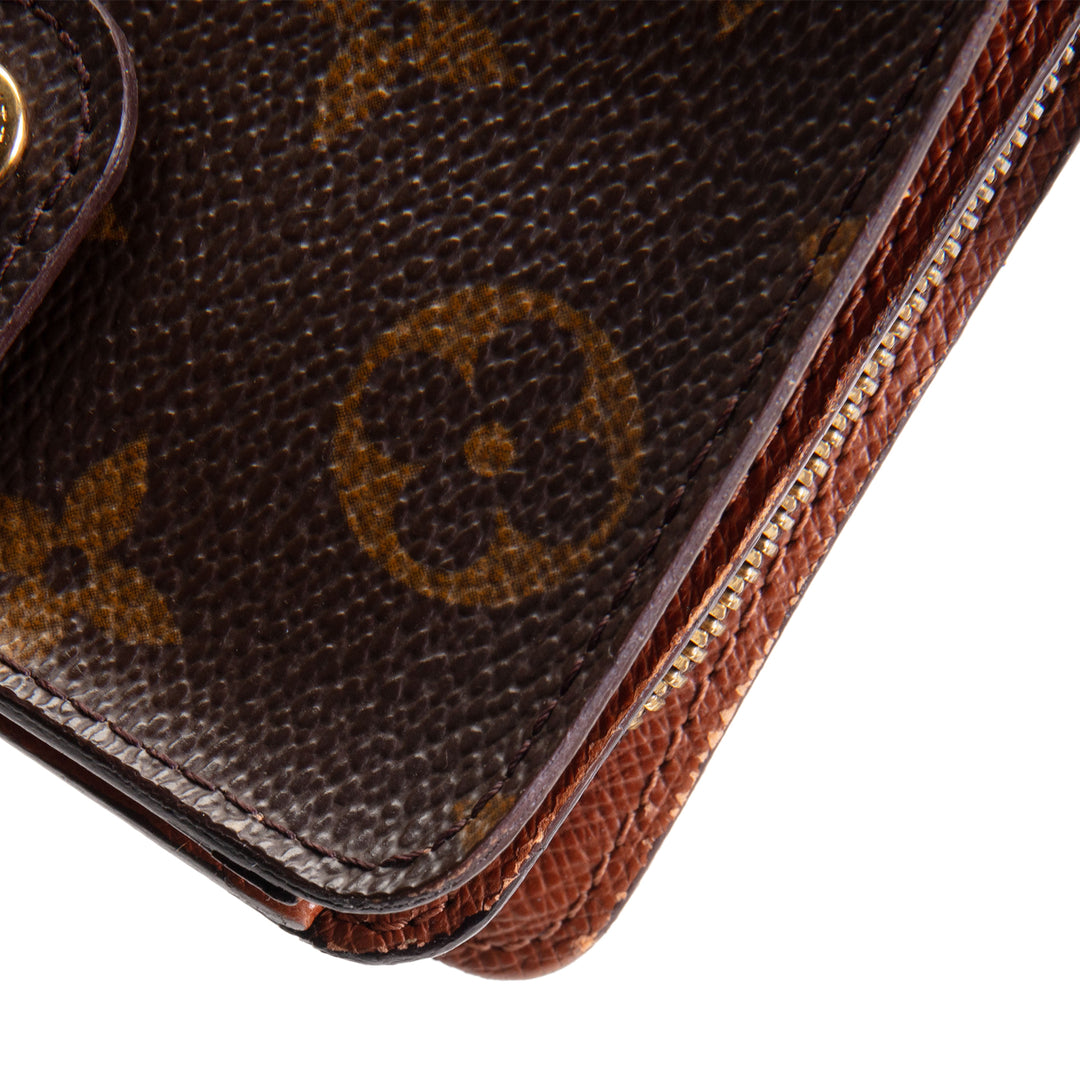 LOUIS VUITTON Vintage Monogram Bifold Compact Wallet - OUTLET FINAL SALE