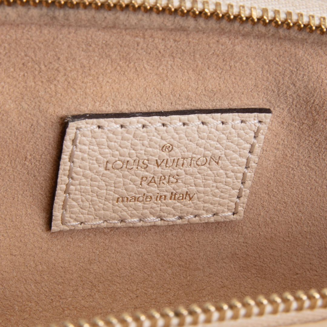LOUIS VUITTON Monogram Empreinte Bum Bag Mini - Creme OUTLET FINAL SALE