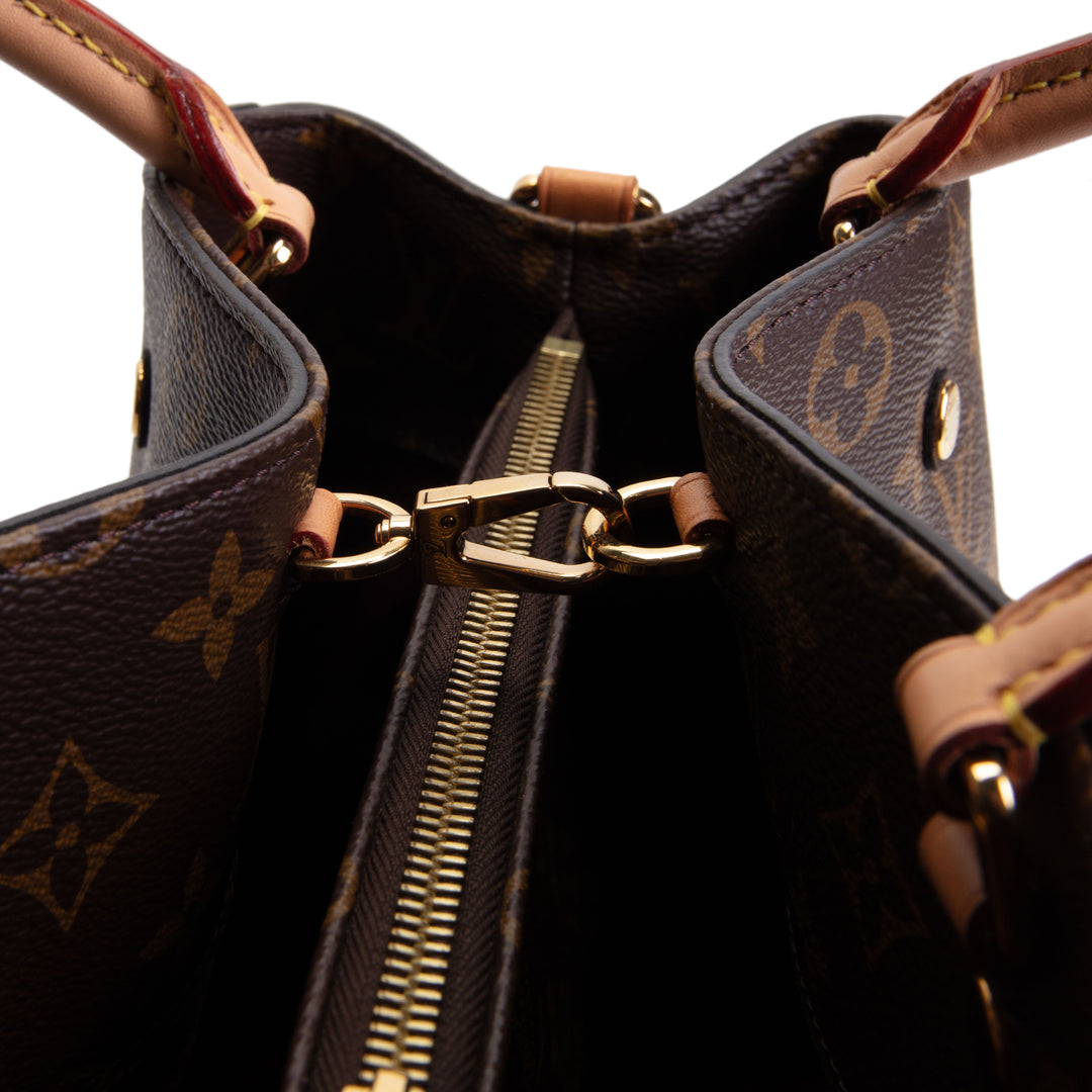 LOUIS VUITTON Monogram Montaigne MM Shoulder Bag